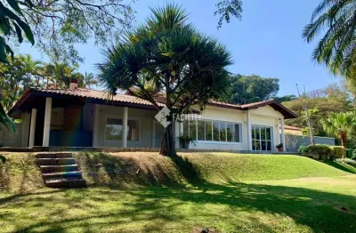 Casa em condomínio fechado com 4 quartos para alugar na alameda das tipuanas, 225, sítios de recreio gramado, campinas, 540 m2 por r$ 18.400