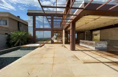 Casa em condomínio fechado com 5 quartos à venda no loteamento residencial pedra alta (sousas), campinas , 919 m2 por r$ 6.000.000