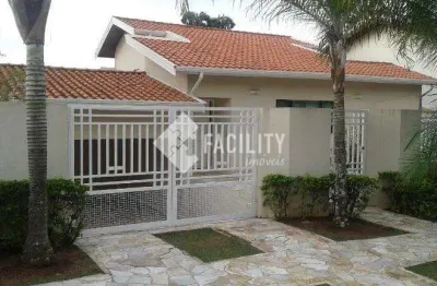 Casa em condomínio fechado com 4 quartos à venda na rua da glória, 306, loteamento caminhos de san conrado (sousas), campinas, 257 m2 por r$ 1.400.000