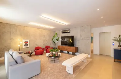 Apartamento com 3 quartos para alugar na rua josé villagelin júnior, 128, cambuí, campinas, 178 m2 por r$ 17.000