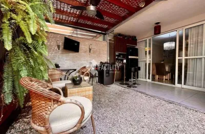 Casa em condomínio fechado com 3 quartos à venda na rua das hortênsias, 103, chácara primavera, campinas, 134 m2 por r$ 980.000