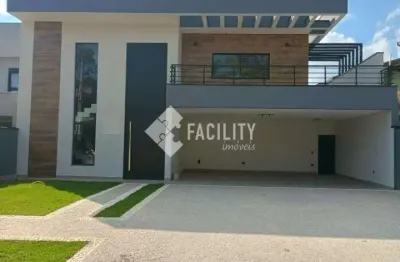 Casa em condomínio fechado com 5 quartos à venda na Rua da Glória, 306, Loteamento Caminhos de San Conrado (Sousas), Campinas, 360 m2 por R$ 2.990.000