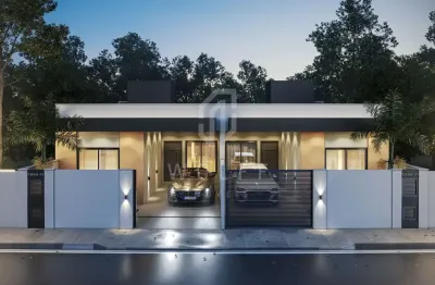 Casa com acabamento de qualidade, 91 m², 3 quartos, no bairro itacolomi - balneário piçarras - sc