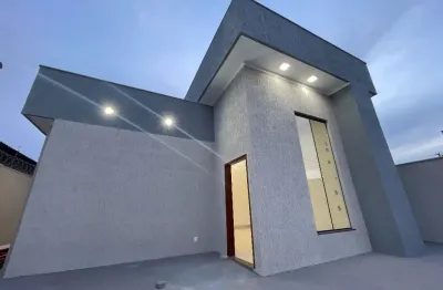 Casa nova e pronta para morar com 3 quartos sendo uma suíte no jardim morumbi itumbiara