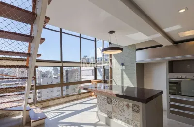 Cobertura com 2 quartos para alugar na rua artur rocha, 708, bela vista, porto alegre por r$ 14.000