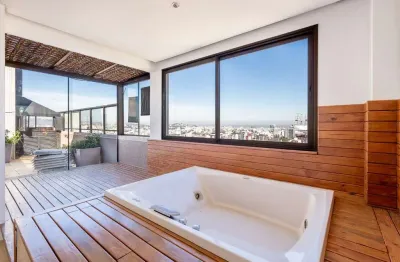 Cobertura com 3 quartos para alugar na rua engenheiro afonso cavalcanti, 31, bela vista, porto alegre por r$ 12.500