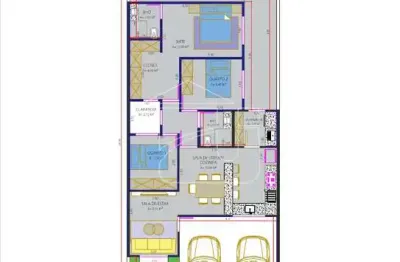 Casa com 3 quartos à venda no Jardim Adolpho Bim, Marília 