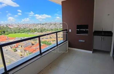 Apartamento no espaço sunset com varanda gourmet marília sp