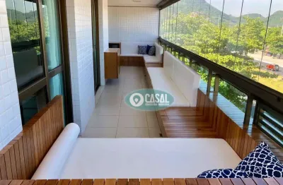 Apartamento com vista para o mar, 03 suítes em charitas.