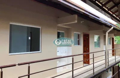Kitnet em itaipu, com 01 quarto, cozinha, banheiro e área de serviço!
