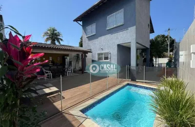 Casa em itaipu com 03 quartos, piscina e churrasqueira!