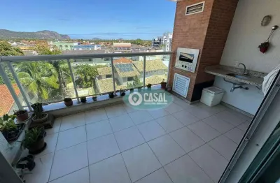 Apartamento com 02 quartos, varandão com churrasqueira e vista para lagoa de itaipu!