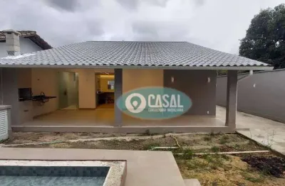 Casa linear com 03 quartos, piscina, sauna e churrasqueira em itaipu - niterói/rj,