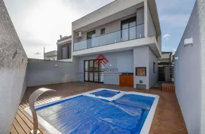 Casa em condomínio para venda em colombo, campo pequeno, 3 dormitórios, 2 suítes, 3 banheiros, 2 vagas