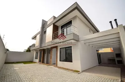 Sobrado para Venda em Curitiba, Boqueirão, 3 dormitórios, 3 suítes, 4 banheiros, 2 vagas