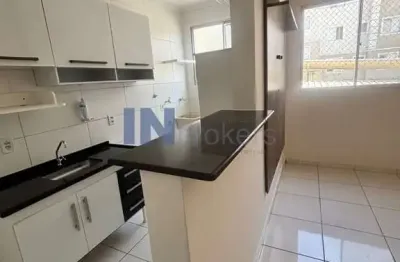 Apartamento para locação no condomínio reserva do japi, jundiaí/sp, 49m² , 2 dormitórios, 1 banheiro, 1 vaga coberta, playground, salão de festas.