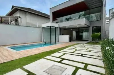 Casa em condomínio fechado com 4 quartos à venda na avenida di cavalcanti, barra da tijuca, rio de janeiro, 340 m2 por r$ 5.200.000