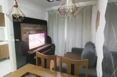 Apartamento para venda em cajamar, portais (polvilho), 2 dormitórios, 1 banheiro, 1 vaga