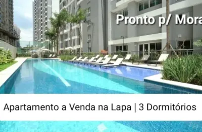 Apartamento na lapa 3 dormitórios pronto para morar laparque