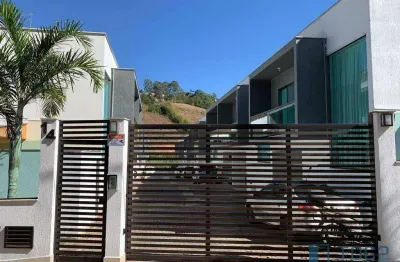 Casa com 2 quartos, 2 suítes, 2 vagas, à venda, 100 m² por r$ 399.000 - marilândia - juiz de fora/mg