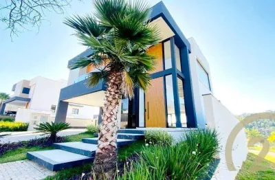 Casa com 4 dormitórios à venda, 357 m². alphaville nova esplanada - votorantim/sp