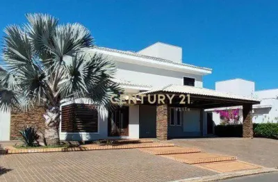 Casa com 6 dormitórios à venda, 576 m² por r$ 2.400.000,00 - condomínio palmeiras imperiais - salto/sp