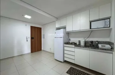 Apartamento para alugar, no edificio monte santo,  em ribeirão preto, nova aliança, com 1 quarto, 30m²