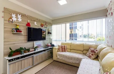 Apartamento dois quartos suite living dois ambientes cozinha mobiliada churrasqueira garagem elevado