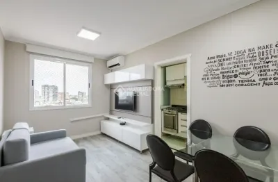 Apartamento 1 dormitório mobiliado e reformado – vista para o pôr do sol e infraestrutura completa!
