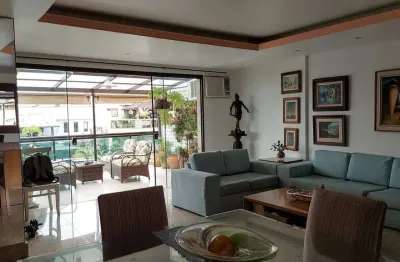 Cobertura duplex, no recreio, com 410m² ,5 quartos, sendo 3 suítes, numa das ruas mais agradáveis d