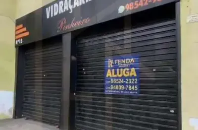 Salão comercial para locação em itaquaquecetuba, jardim caiubi, 1 banheiro