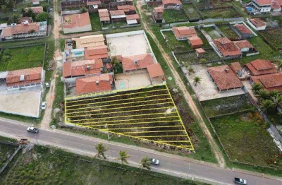 Terreno à venda em barreta – localização privilegiada e alta visibilidade - 1265 m² - nísia floresta/rn - te0010