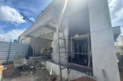 Casa em construção à venda em condomínio fechado – conforto e estrutura completa - 3 quartos e 2 suítes - parnamirim/rn - ca0548