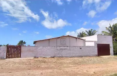 Casa com 3 dormitórios à venda, 135 m² - praia de santa rita - extremoz/rn - ca0474