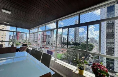 Apartamento à venda no tirol – sofisticação, espaço e vista privilegiada - 3 quartos - 260 m² - natal/rn - ap0692