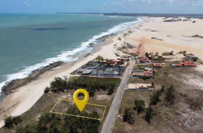 Terreno beira-mar em barreta – vista exclusiva e acesso à trilha para pipa - venda - 675 m² - nísia floresta/rn - te0082