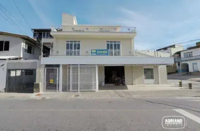 Casa com 2 dormitórios para alugar, 160 m² por r$ 3.562,76/mês - barreiros - são josé/sc