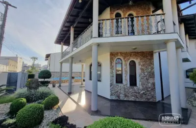 Casa com 4 dormitórios e piscina à venda, 369 m² por r$ 1.500.000 - praia comprida - são josé/sc