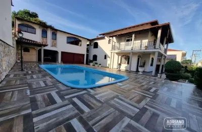 Casa com 4 dormitórios e piscina à venda, 369 m² por r$ 1.500.000 - praia comprida - são josé/sc