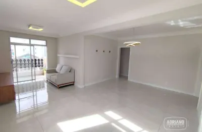 Apartamento com 3 dormitórios para alugar, 104 m² por r$ 4.665,23/ano - balneário - florianópolis/sc