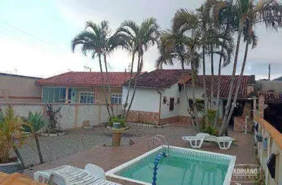 Casa com 3 dormitórios para alugar, 128 m² por r$ 3.339,61/mês - praia de fora - palhoça/sc