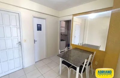 Apartamento com 1 dormitório para alugar, 31 m² por r$ 2.009,20/mês - capoeiras - florianópolis/sc