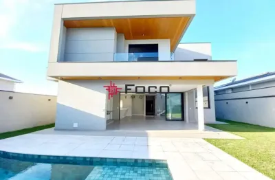 Casa / condomínio mont blanc / urbanova / 04 dormitórios / 318m² / são josé dos campos