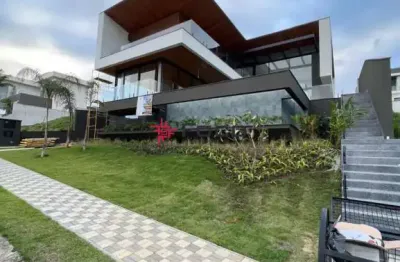 Casa com 5 dormitórios à venda, 560 m² condomínio reserva do paratehy - sjcampos/sp