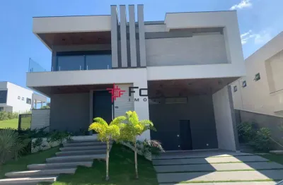 Casa em condomínio com 04 suítes, 440m2, alphaville - são josé dos campos