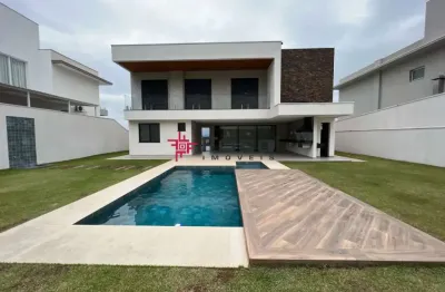 Casa de alto padrão com 4 suítes, 530m2, r$ 5.000.000,00 - reserva do paratehy- urbanova