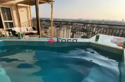 Cobertura à venda no edifício fatto acqua - 02 dormitórios sendo 01 suíte - 79m ²