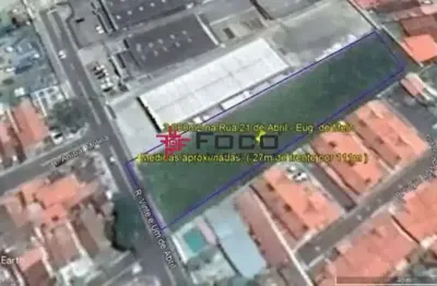 Terreno à venda na Rua Vinte e Um de Abril, Eugênio de Mello, São José dos Campos