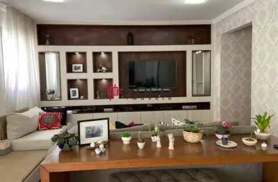 Apartamento com 4 suítes, 233m2 e varanda gourmet na vila adyanna