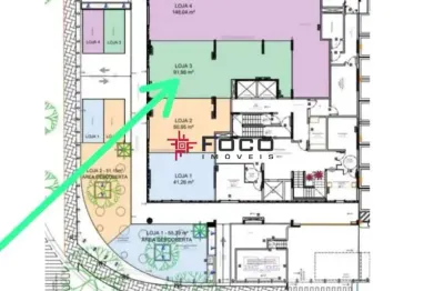 Loja comercial - costa norte signature royal park - jardim aquarius - 92m²